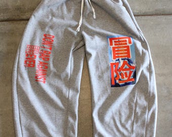 Painted Drye plaid waistband sweatpants