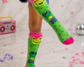 Kids Frog Socks, Cute Cotton Socks, Plush Frog Design, Back To School Essentials, Kids Gift, Unique Gift Ideas, Gift For Children