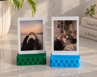 Instax Mini Photo Stand, Polaroid Mini Picture Holder, Instax Mini Frame, Instant Photo Display Stand, Desk Photo Holder