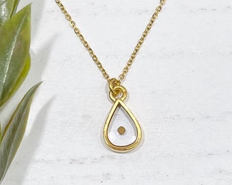 Real Mustard Seed Gold Necklace, Encouragement gift, Mustard Seed Jewelry, Faith Necklace, Christian Jewelry, Inspirational Gift for Her