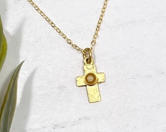 Real Mustard Seed Gold Necklace, Encouragement gift, Mustard Seed Jewelry, Faith Necklace, Christian Jewelry, Inspirational Gift for Her