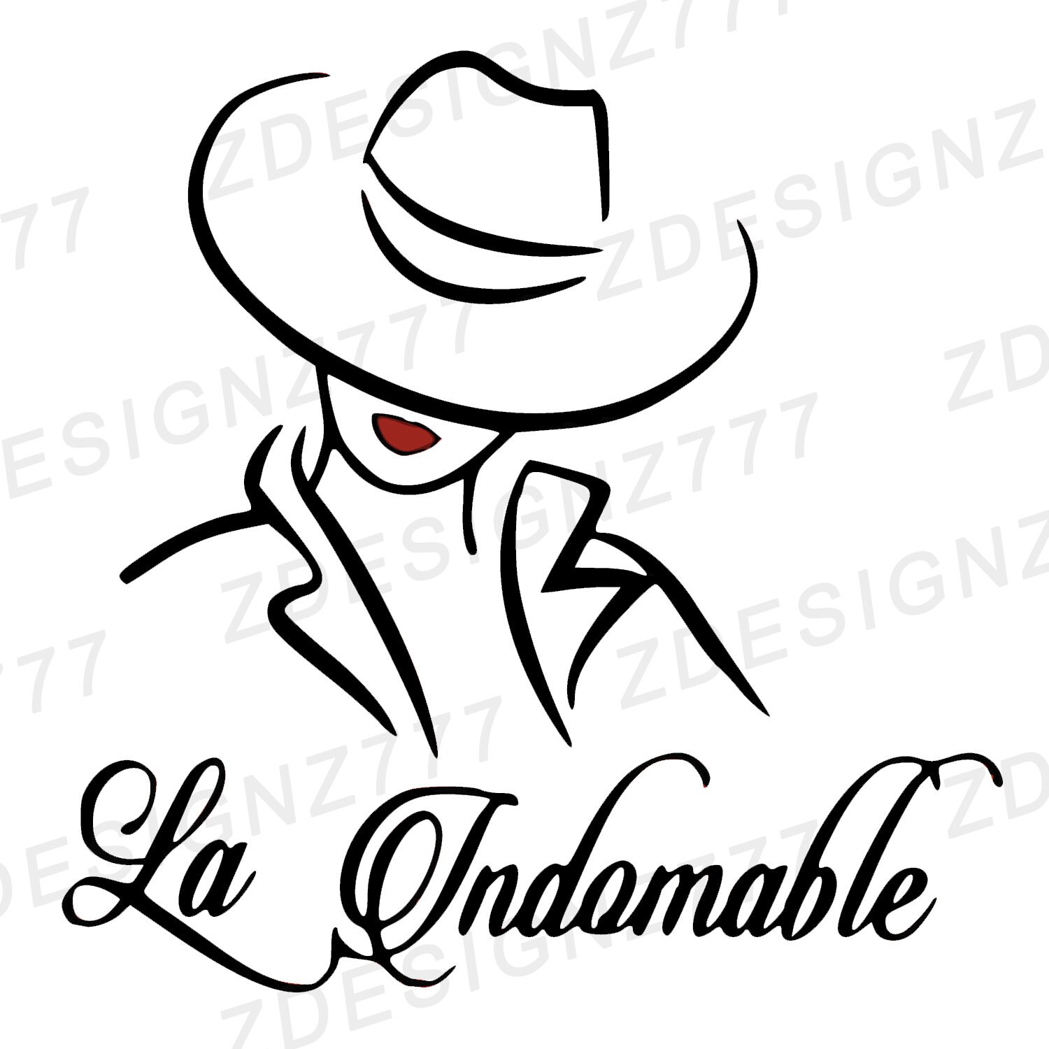 La Indomable Funny Design Digital Download File (Instant Download) Etsy