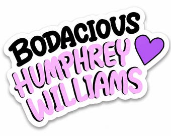 Pegatina de Humphrey Williams de Bodacious