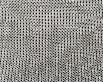 Christening Baby Crochet Blanket - White