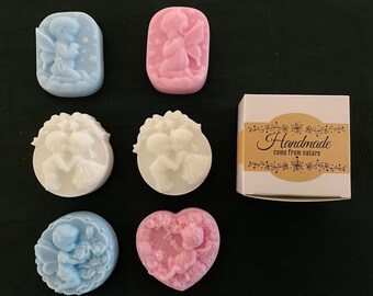 Baby Shower Party Favors - Angel Soap