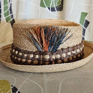 Vintage Italian Straw Raffia Hats - Etsy display picture 2