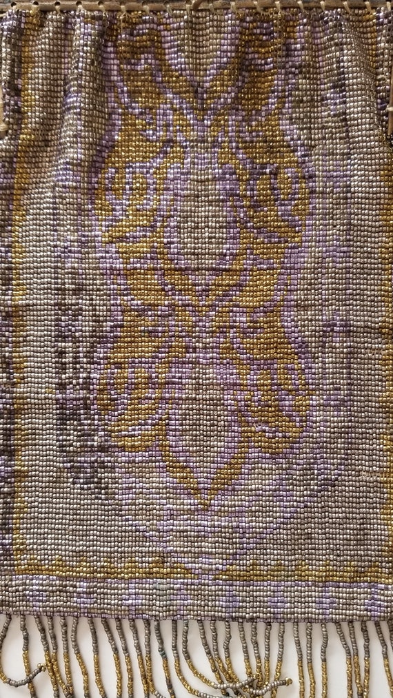 Authentic 1920's Beaded Mesh Evening Purse! - image 3