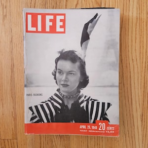 Authentic LIFE Magazines from 1930&#39;s-1950&#39;s! 15. Each!