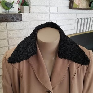 1950&#39;s Persian Lamb Collar! Perfect for Coat or Sweater!