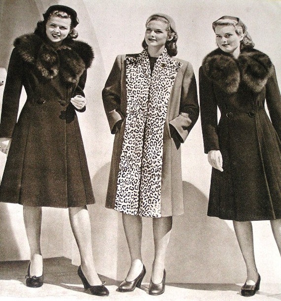 Fabulous 1940's Full Length Muskrat Collar!!! - image 4
