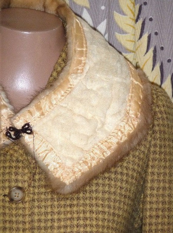 1960's Tan Mink Vintage Fur Collar!! - image 3