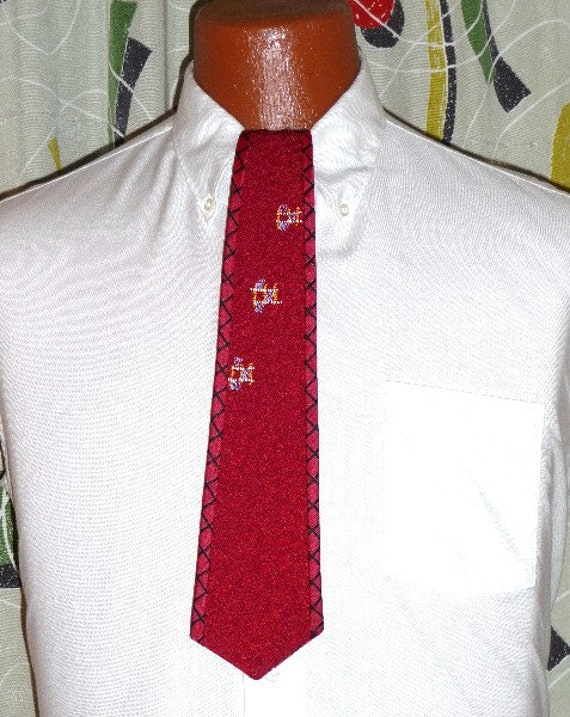 1950's Rockabilly Tie!!