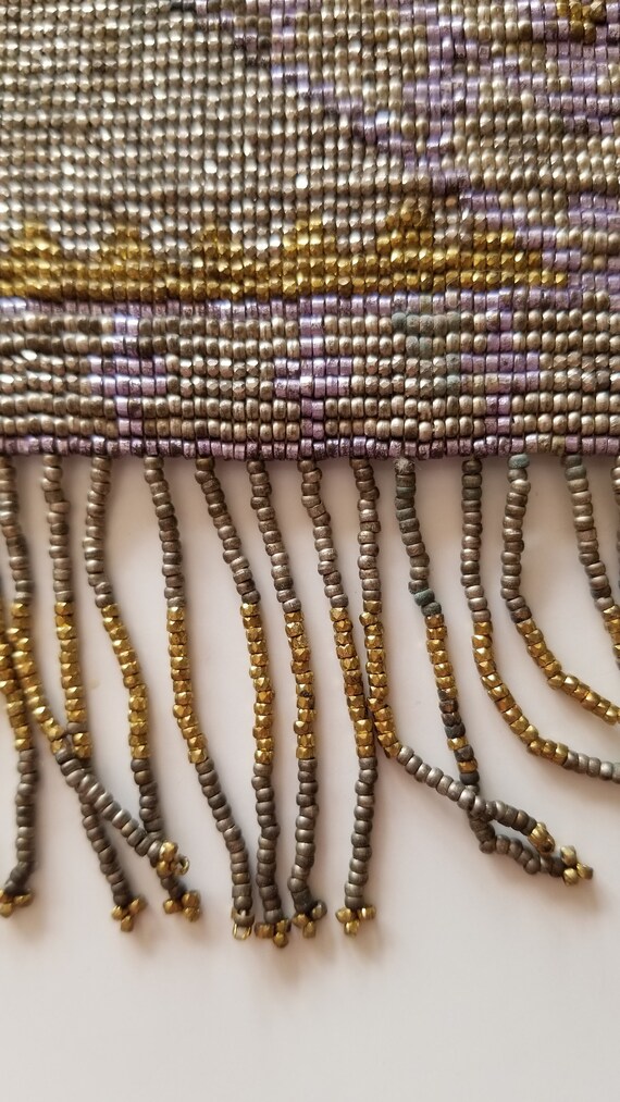 Authentic 1920's Beaded Mesh Evening Purse! - image 5