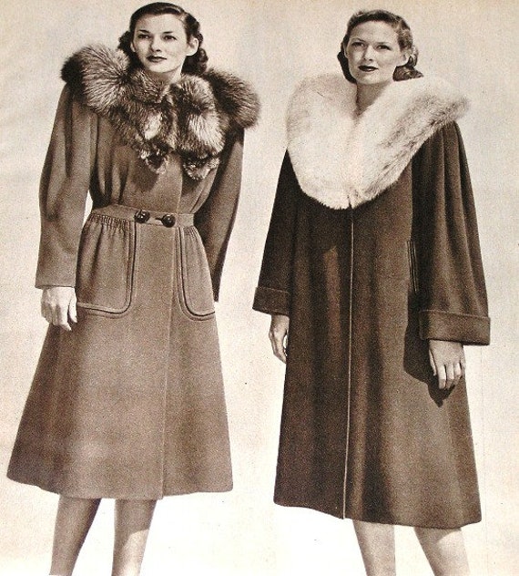 1940's Vintage Fox Fur Collar!! Soft and Fluffy!! - image 5