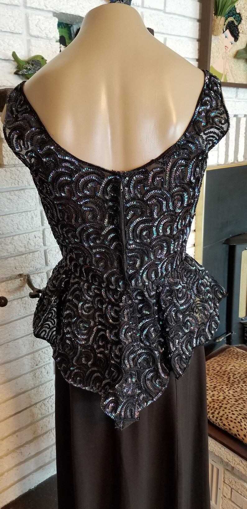 Vintage Designer Formal Blouse!!
