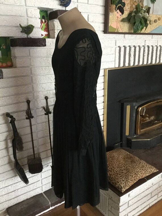 1950's Cocktail Dress! Size 12 - image 4