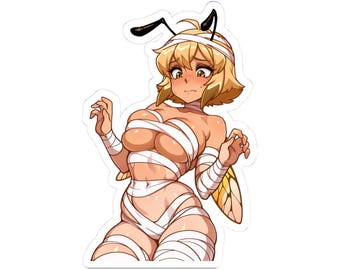 Apis Mummy Wrap Sticker | Kiss-Cut Vinyl Sticker