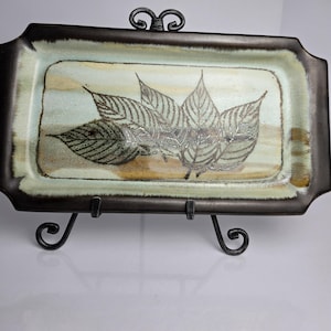 Handcrafted Studio Pottery Tray Rectangular Serving Dish