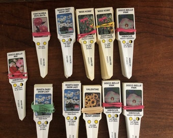 Plant Flower Photo Markers, Growers Supplies, Plant Stakes, Bulk Nursery Supply