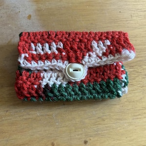 Crochet Christmas Gift Card Holder or Wallet
