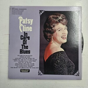 Patsy Cline In Care Of The Blues LP VG+/VG Vintage Vinyl Hilltop