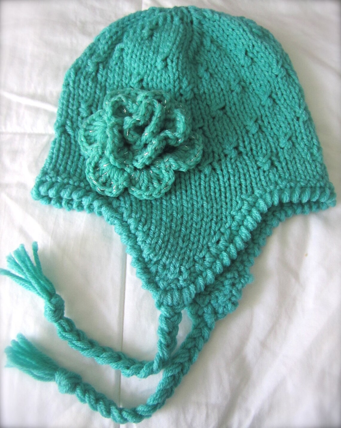 Black Toddler Beanie With Hot Pink Flower. Baby Girl' S Etsy