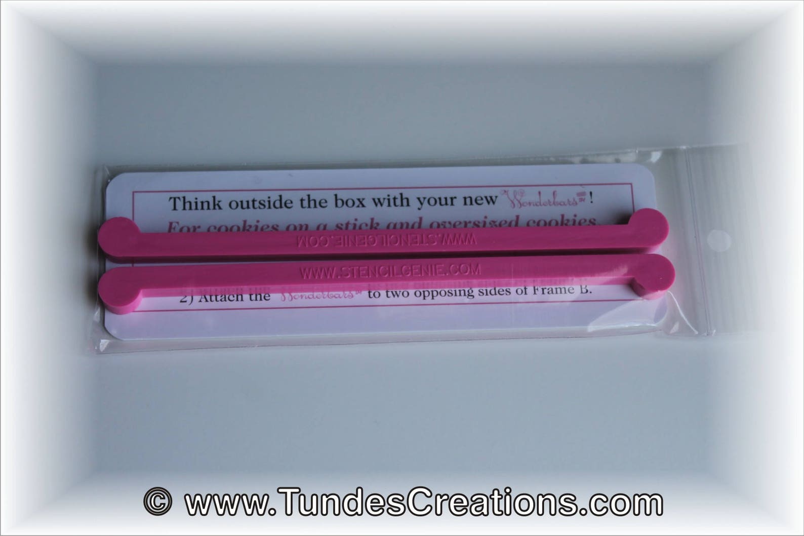 Stencil Genie Stencil Frame Wonderbars and Icing Genie Etsy