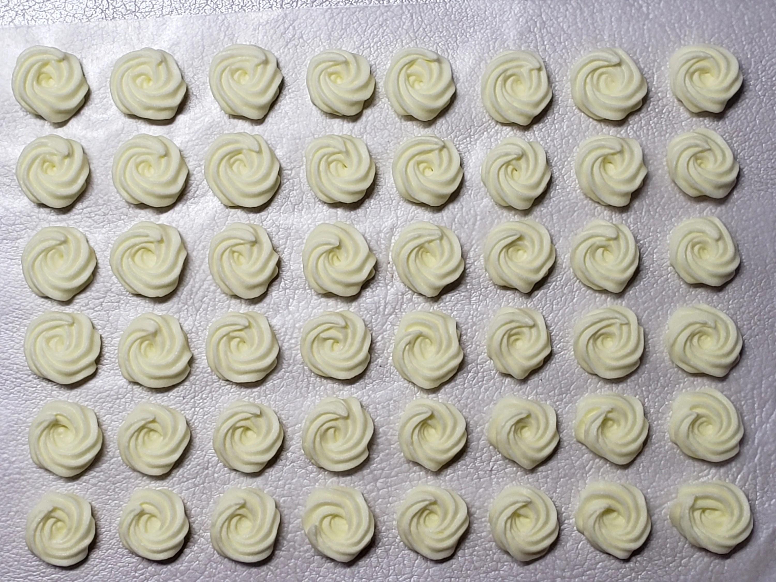 POPULAR COLORS: 48 Swirl Roses, Royal Icing Flowers for Cookie ...