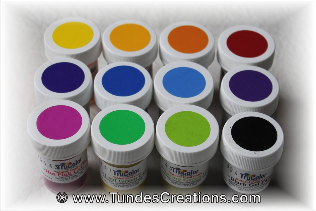 Trucolor Plant Base Food Coloring - 1 Jar of Your Choice, Natural Food