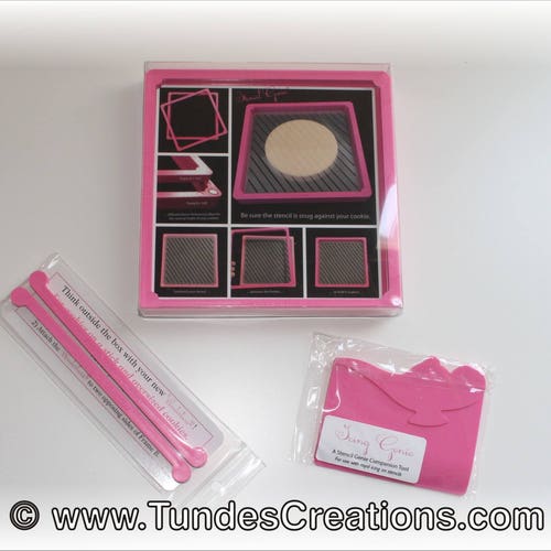 Stencil Genie Stencil Frame Wonderbars and Icing Genie Etsy