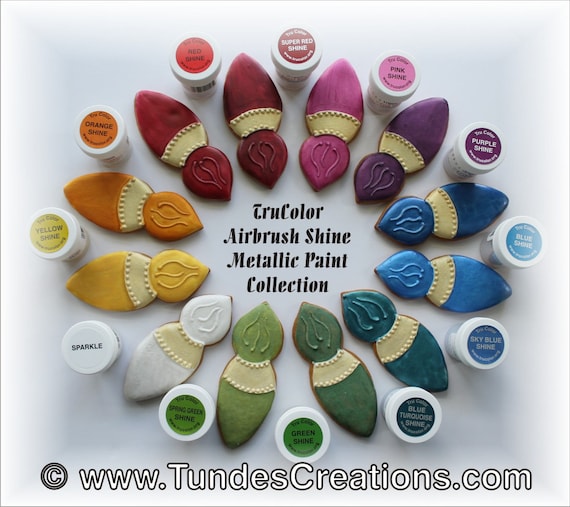 TruColor metallic food color powder - 1  jar, Natural food coloring, your choice of color