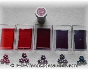 TruColor Natural food colorings, pure pigments - Purple Carrott, Spirulina, Turmeric