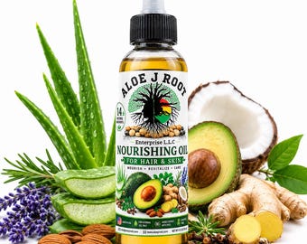 Olio nutriente per capelli