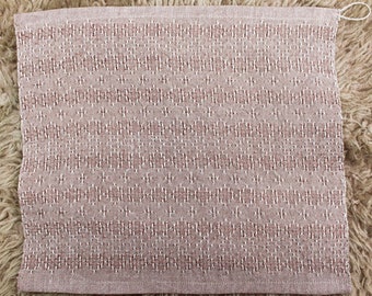 Handwoven Linen Towel Set of 2 Organic Hand Dyed Washcloths Dish Cloth