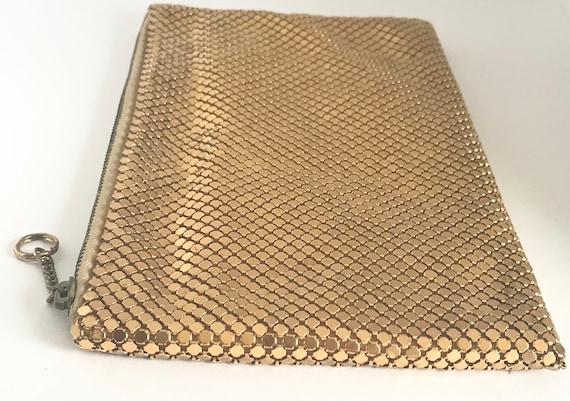 1930s Vintage Gold Mesh Purse, Bond Street New Yo… - image 6