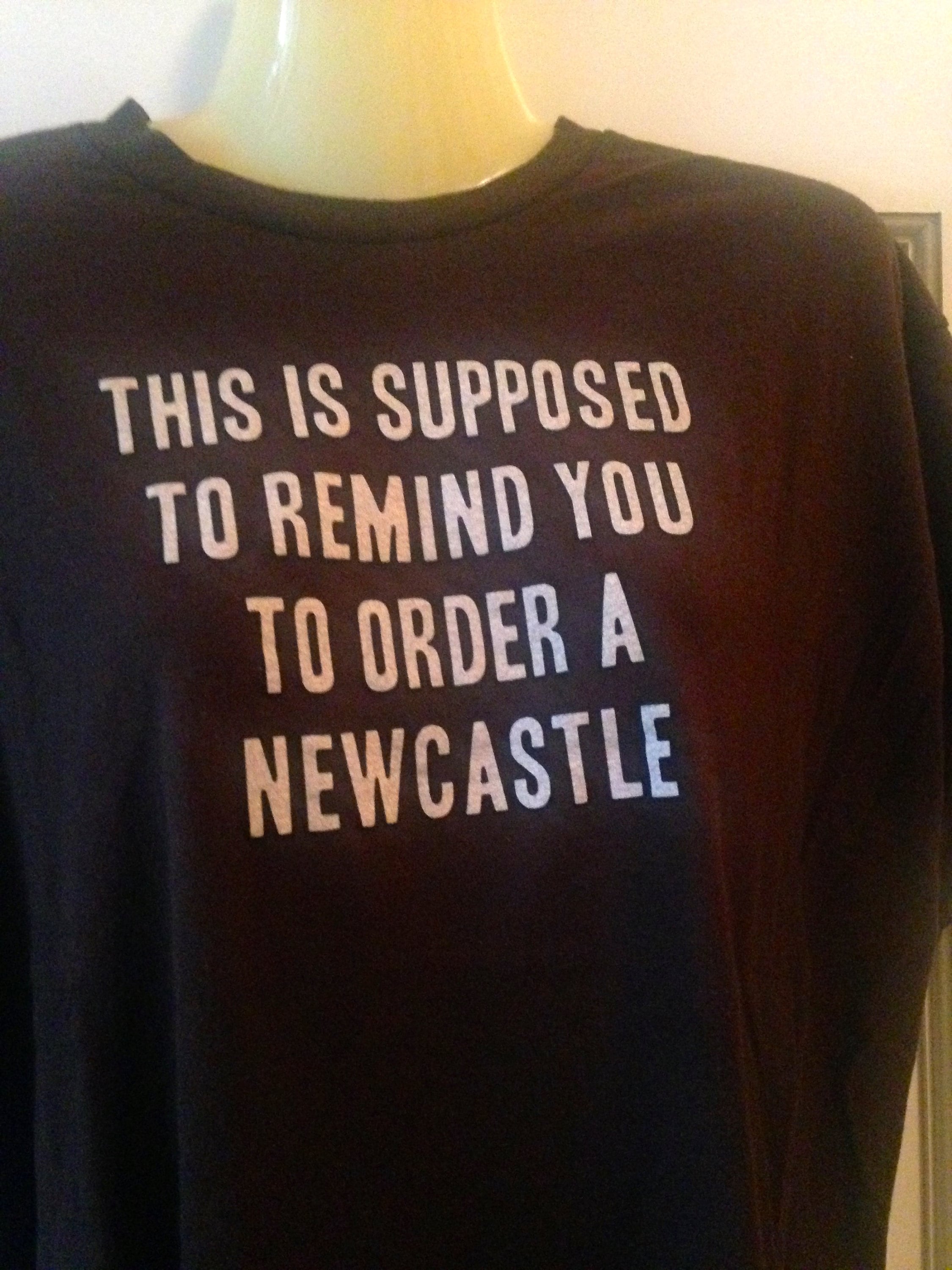 newcastle beer shirt