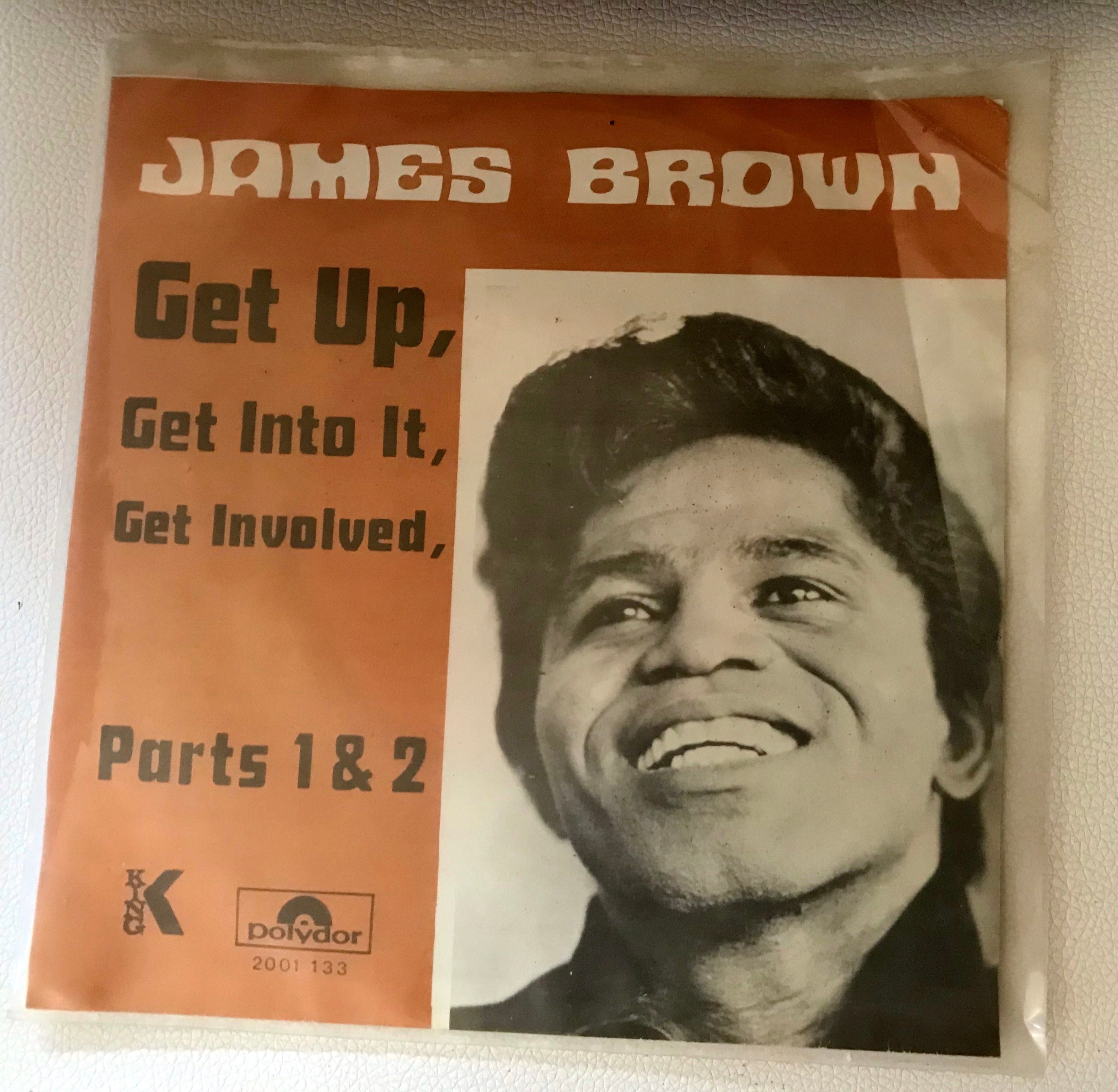 Rare James Brown Vinyl Record Get Up, Get Into It, Get Involved Parts