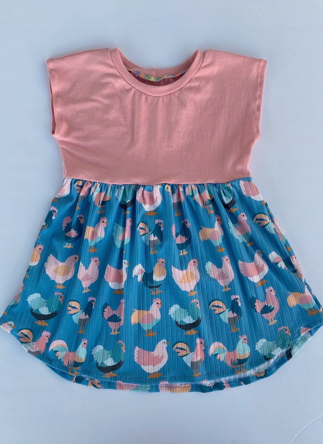 Chicken Dress for Girls Rustic Girl Dress Play Dress for Etsy