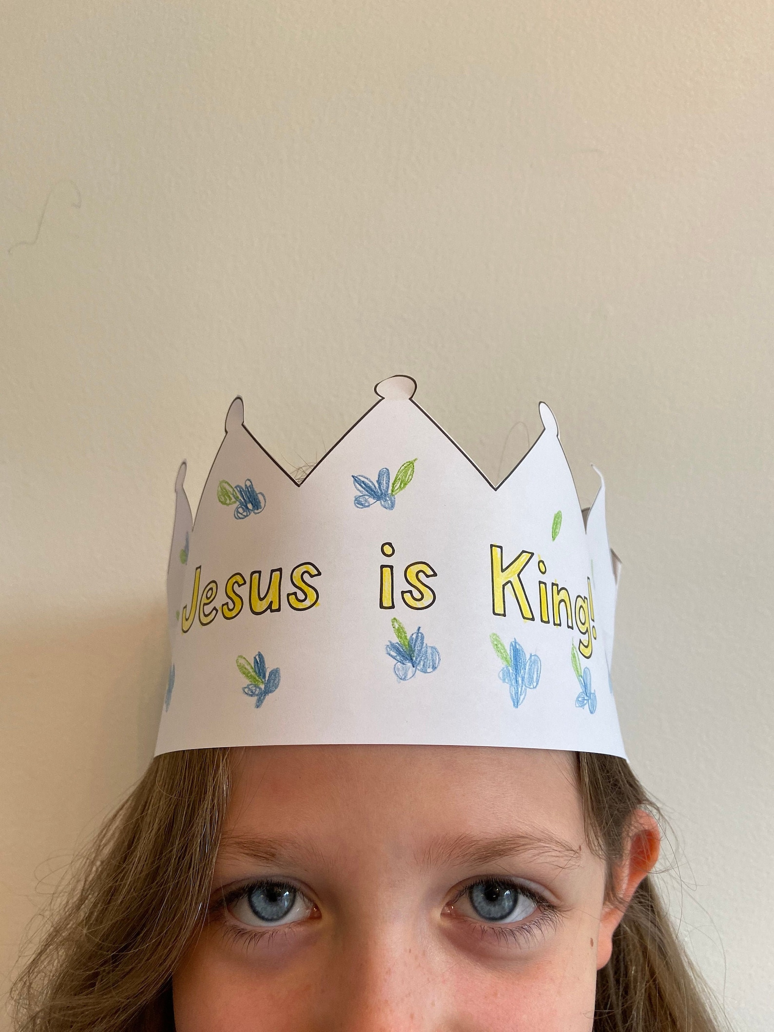 Christ the King Crown Printable Coloring Page Sheet Lazy Liturgical ...