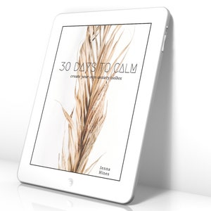 DIGITAL DOWNLOAD: ebook anxiety relief anxiety awareness anxiety aids journal notebook self help calm down kit writing journal stress relief
