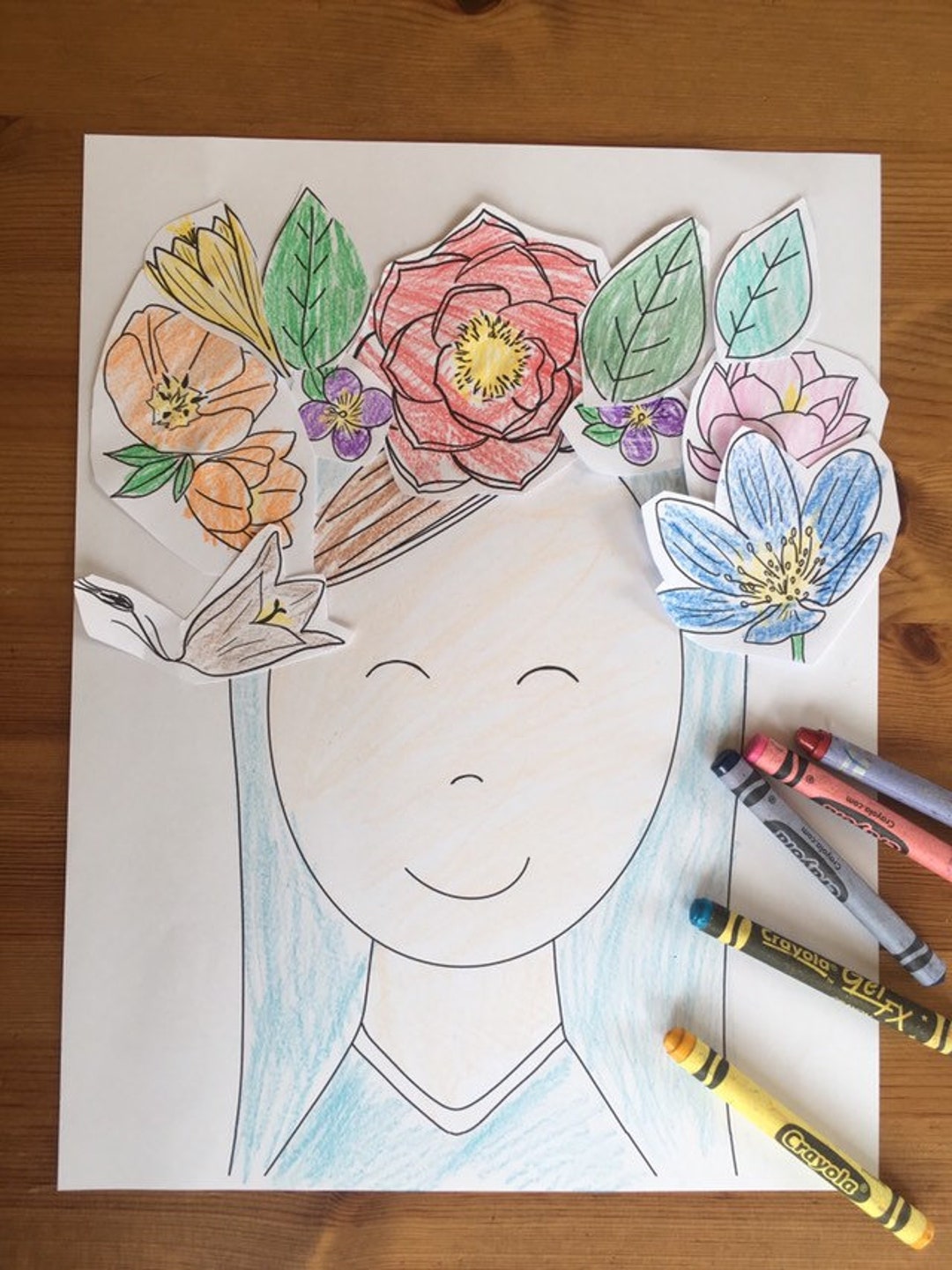 May Crowning Coloring Page Sheet Liturgical Year Catholic Resources for