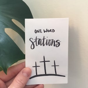Taschenstationen des Kreuzes liturgisches Jahr katholische Ressourcen für Fastenzeit faul liturgische Festtag Feiertag christliches Gebet Ostern Aktivität