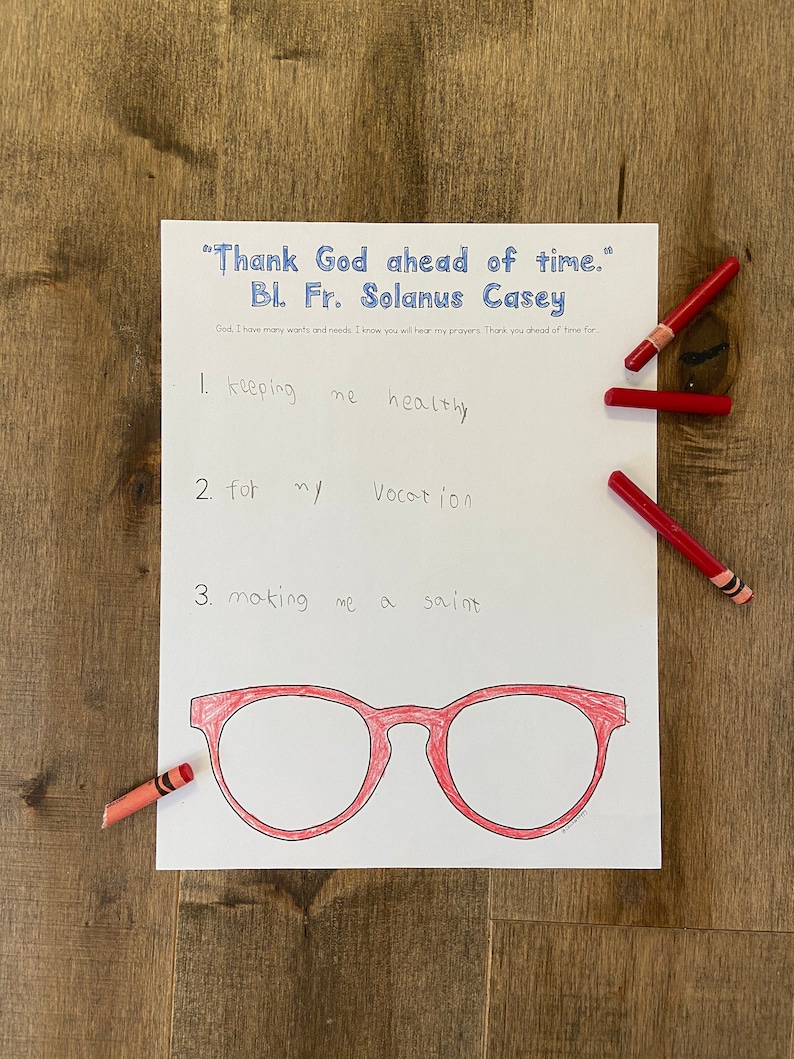 Blessed Solanus Casey Worksheet Printable Coloring Page Sheet | Etsy