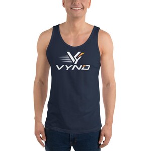 VYND Gym Tank Top, Unisex Workout Tank, Lightweight Cotton Muscle Shirt, Athletic Running Singlet, Gym Streetwear (Unisex)