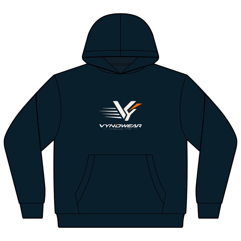 Navy youth hoodie