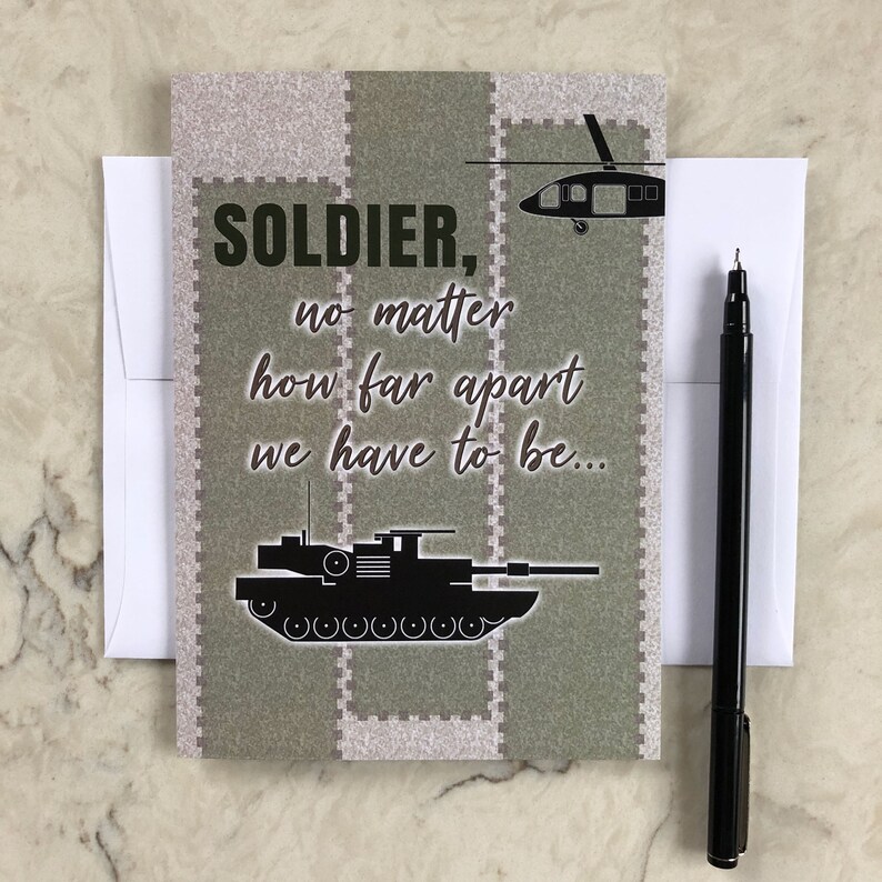Army Military Deployment Greeting Cards Mixed Pack 2 Cards and 3 ...