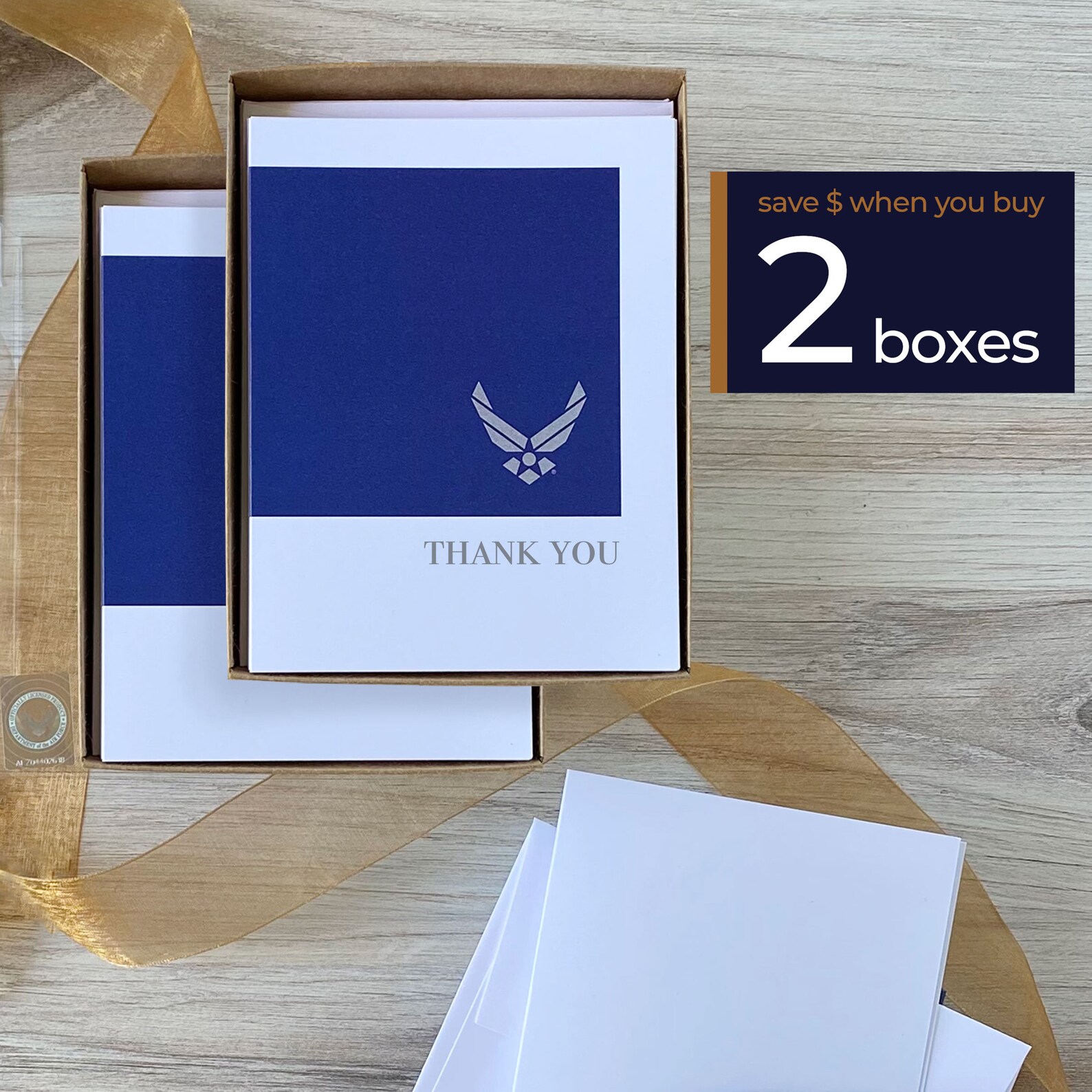 Classic Thank You USAF Note Cards For Airmen and Air Force Etsy