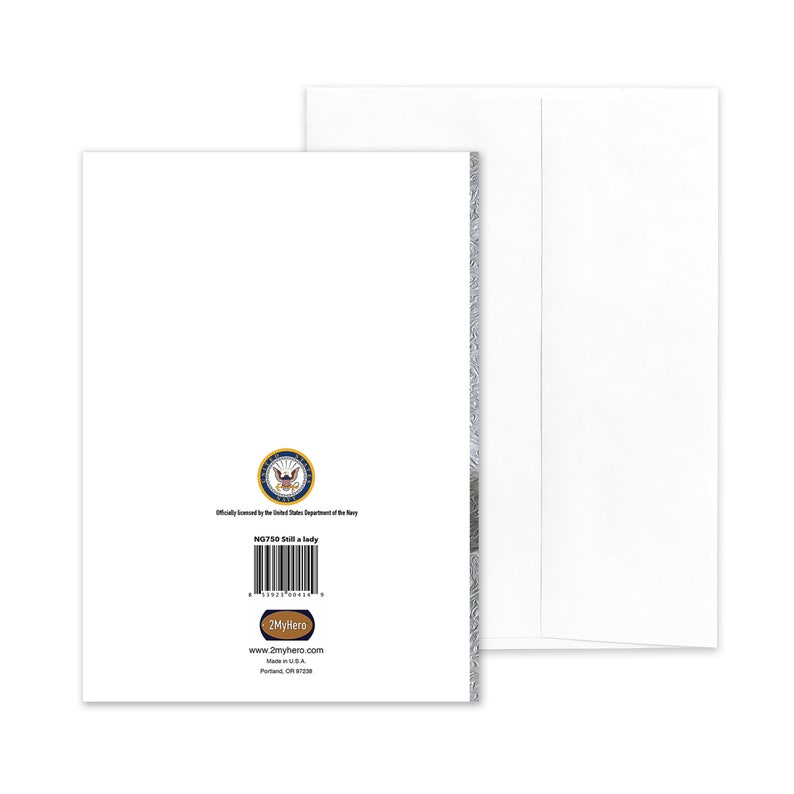 Navy Military Greeting Cards for Female Sailors USN SHE Etsy