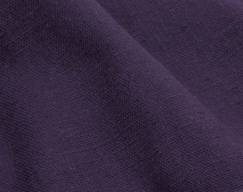 High Quality 3 Yards of Vintage 60 Woven Cotton Fabric Medium Weight Apparel Sewing Rich Dark GrapePurple Color Crafts 4461F