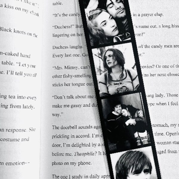 ETERNAL SUNSHINE of the Spotless Mind Movie Photo Strip Bookmark // Mirror Decoration Mini Wall Art!